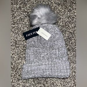 NWT Faux Fur Beanie